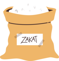 Muslim Zahlen zakat png