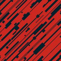 Cyberpunk red seamless pattern. Futuristic graphic for textiles, backgrounds and apparel. Modern glitched design for print and web projects. Decorative art in modern style. vector