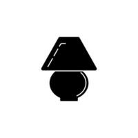 lamp concept line icon. Simple element illustration. lamp concept outline symbol design. vector