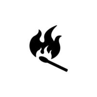 match concept line icon. Simple element illustration. match concept outline symbol design. vector