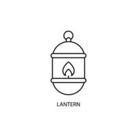 Lighthouse concept line icon. Simple element illustration. Lighthouse concept outline symbol design. vector