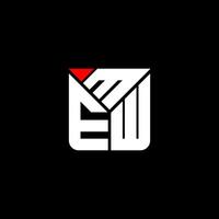 MEW letter logo vector design, MEW simple and modern logo. MEW luxurious alphabet design
