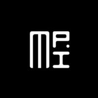mpi letra logo vector diseño, mpi sencillo y moderno logo. mpi lujoso alfabeto diseño