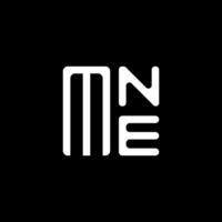 MNE letter logo vector design, MNE simple and modern logo. MNE luxurious alphabet design
