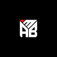 MAB letter logo vector design, MAB simple and modern logo. MAB luxurious alphabet design