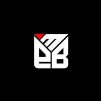 MPB letra logo vector diseño, MPB sencillo y moderno logo. MPB lujoso alfabeto diseño