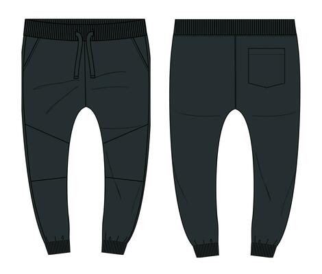 Jogger Pants Vector Art, Icons, and Graphics for Free Download