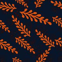 Stylish seamless leaf pattern with a modern twist. vector