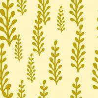 Stylish seamless leaf pattern with a modern twist. vector