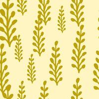 Stylish seamless leaf pattern with a modern twist. vector