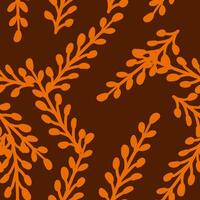 Stylish seamless leaf pattern with a modern twist. vector