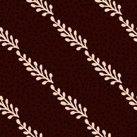 Stylish seamless leaf pattern with a modern twist. vector