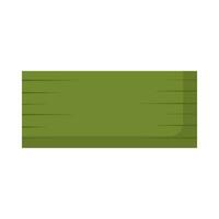 Flat illustration of money on isolated background vector