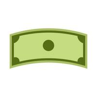 Flat illustration of money on isolated background vector