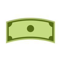 Flat illustration of money on isolated background vector