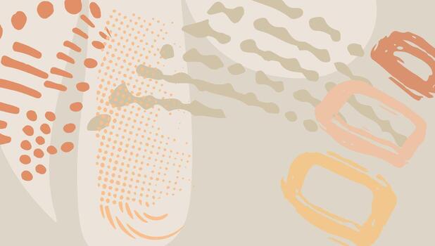 Hand drawn abstract shape background with colorful design. Color splash abstract background for design Template banner and cover vector