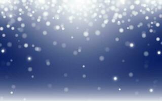 Snow Christmas bokeh soft light abstract backgrounds, Vector eps 10 illustration bokeh particles, Backgrounds decoration