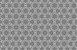 Abstract Geometric Seamless Fabric, Textile Pattern Background vector