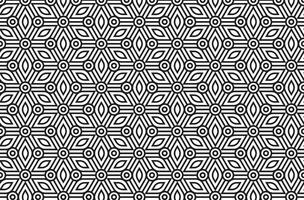 Abstract Geometric Seamless Fabric, Textile Pattern Background vector