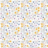 Colorful dots abstract textile seamless pattern background vector