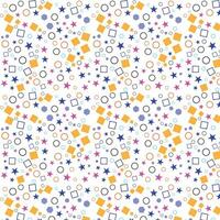 Colorful dots abstract textile seamless pattern background vector