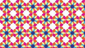 Abstract Geometric Seamless Fabric, Textile Pattern Background vector