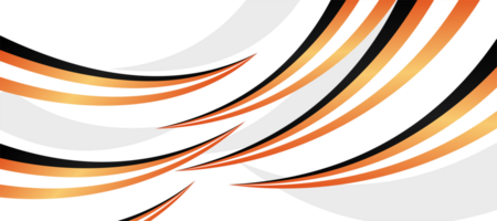 abstrakt Orange Gradient Kurve Banner Vorlage transparent Hintergrund png