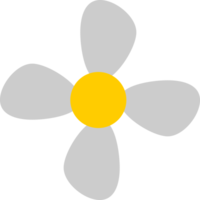 icona di doodle di fiori png