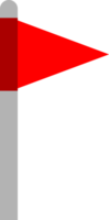 ícone de bandeira vermelha png