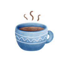 Kerstmis koffie mok tekenfilm tekening, Kerstmis koffie mok klem kunst voor andere kunst ontwerpen. png