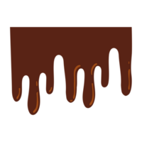 sweet chocolate dripping png