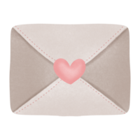 mano dibujado amor gráficos, linda clipart para tarjetas, pegatinas juguetón decoración elementos para pared Arte png