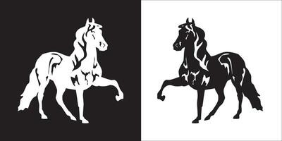 ilustración vector gráficos de caballo icono