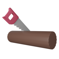 Saw 3D Icon Illustration png