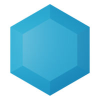 Gem 3D Icon Illustration png