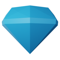 Diamant 3d Symbol Illustration png