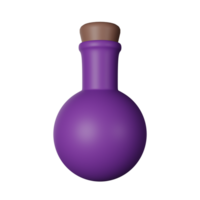 la magie potion 3d icône illustration png