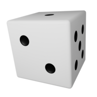 Dice 3D Icon Illustration png