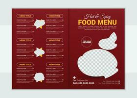 Food Menu Design Food Order, healthy food business online promotion flyer with abstract background. vector