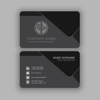 Professional and Creative Business Card Template vector