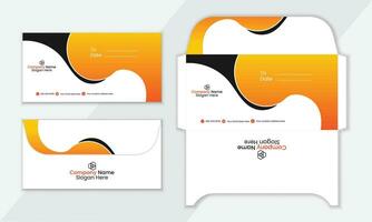 Vector corporate envelope template or envelope design, Creative Modern Envelope Template.