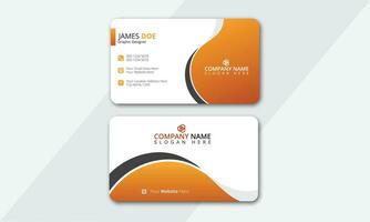 Vertical business card print template, Business card design template, Clean professional business card template, visiting card vector