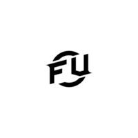 FV Premium esport logo design Initials vector