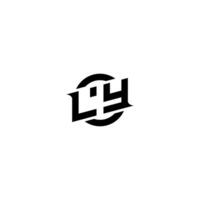 LY Premium esport logo design Initials vector