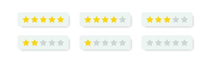 5 star rating icon. Feedback of user symbol. Review quality. Button click. Five star ranking. Best service. Positive vote. Vector illustration.