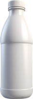 AI generated mockup one bottle of one liquid on a transparent background png