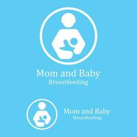 Beauty Nurse Lactating Mom Baby, Mommy Mother breastfeeding Lactation logo illustration vector