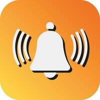 Alarm  Vector Glyph Gradient Background Icon For Personal And Commercial Use.