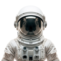 ai genererad astronaut isolerat på en transparent bakgrund. png