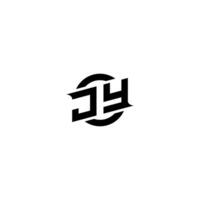 JY Premium esport logo design Initials vector